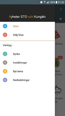 Nyheter STO och Kungälv android App screenshot 0